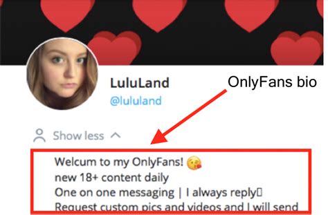 onlyfans profile example|OnlyFans Profile Examples: Bio Ideas, Content Tips, Monetization ...